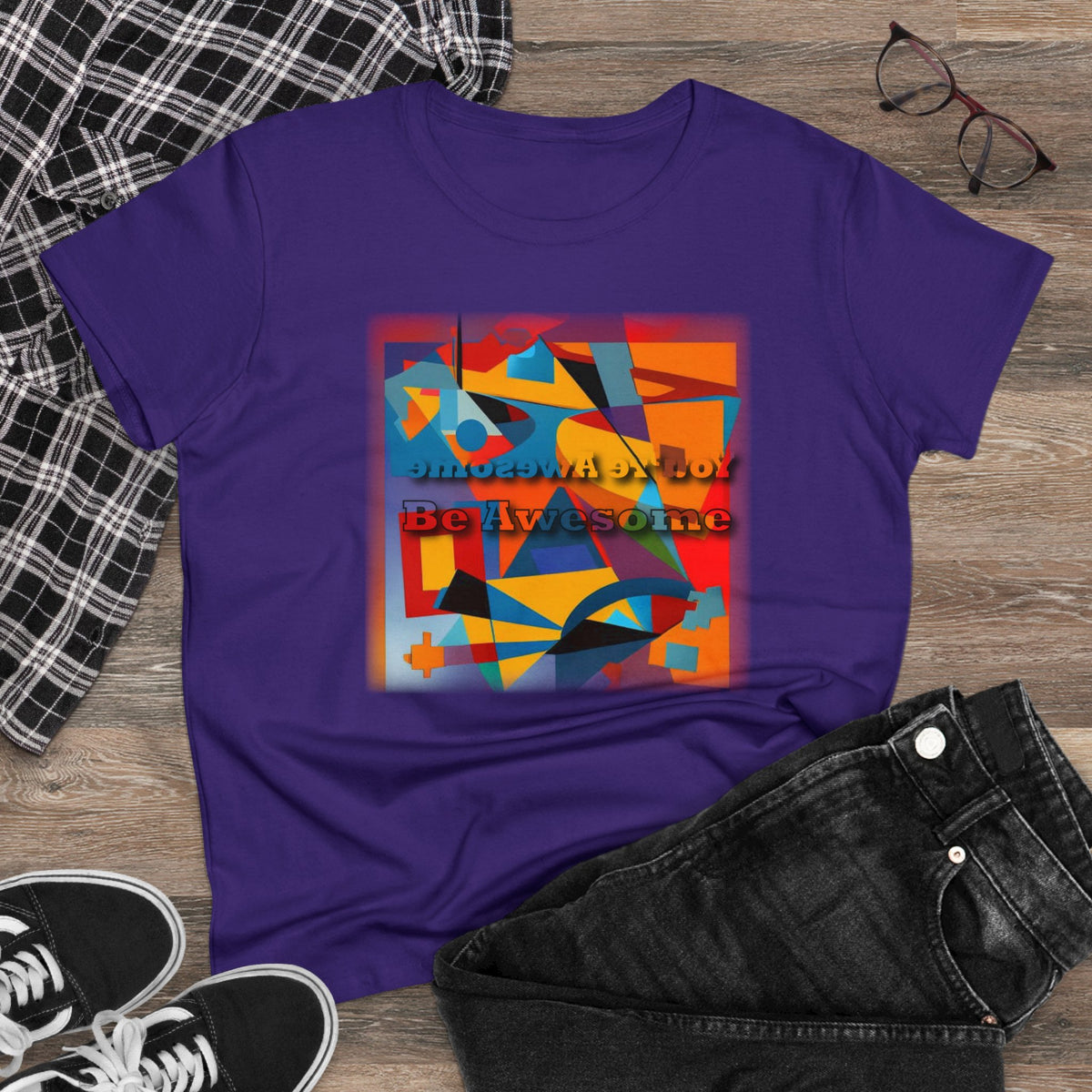 Inspirational T Shirts - Be Awesome 