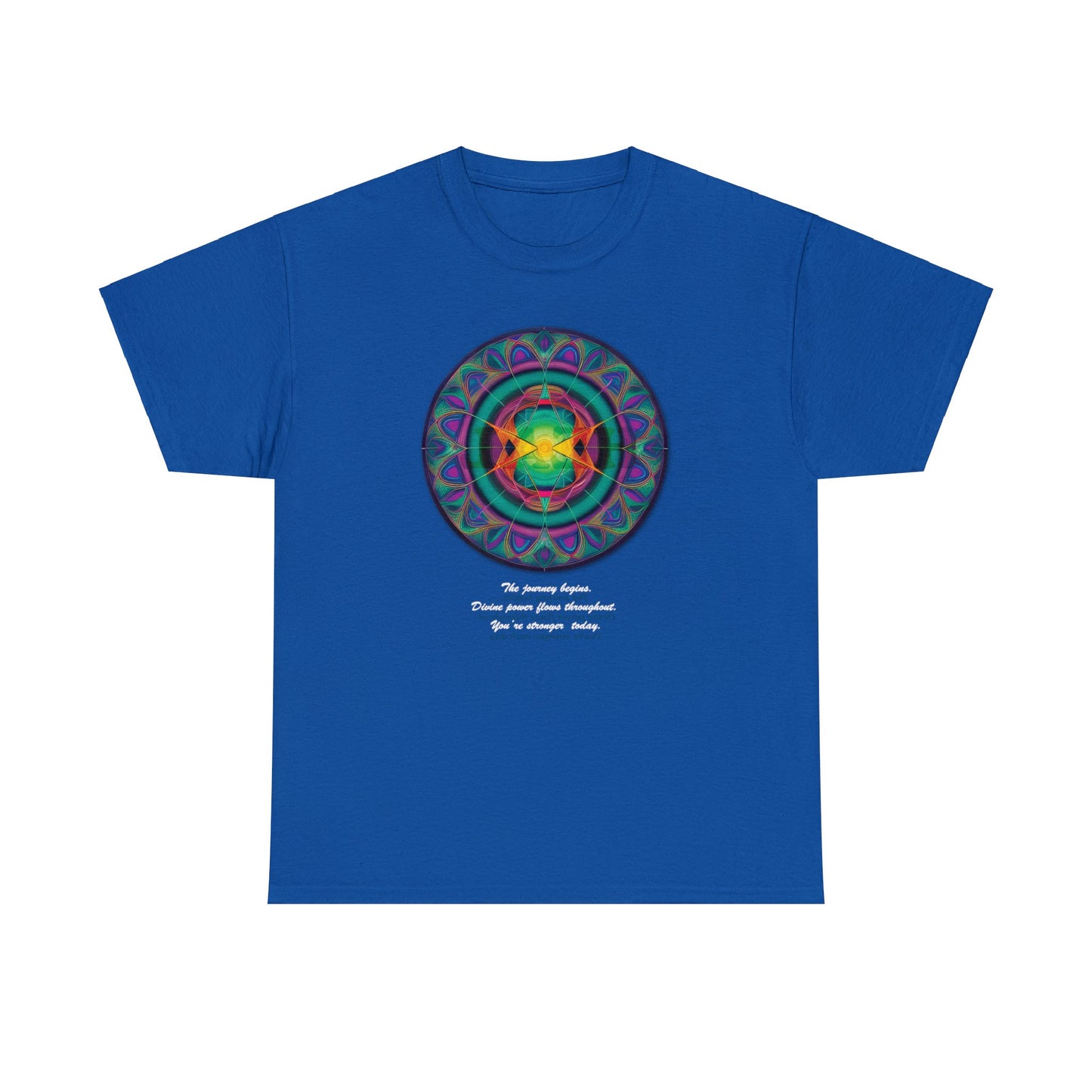 Wellness Shirts - Positive Reflections - 432 Hz Healing Mandala - WaterDragon Apparel