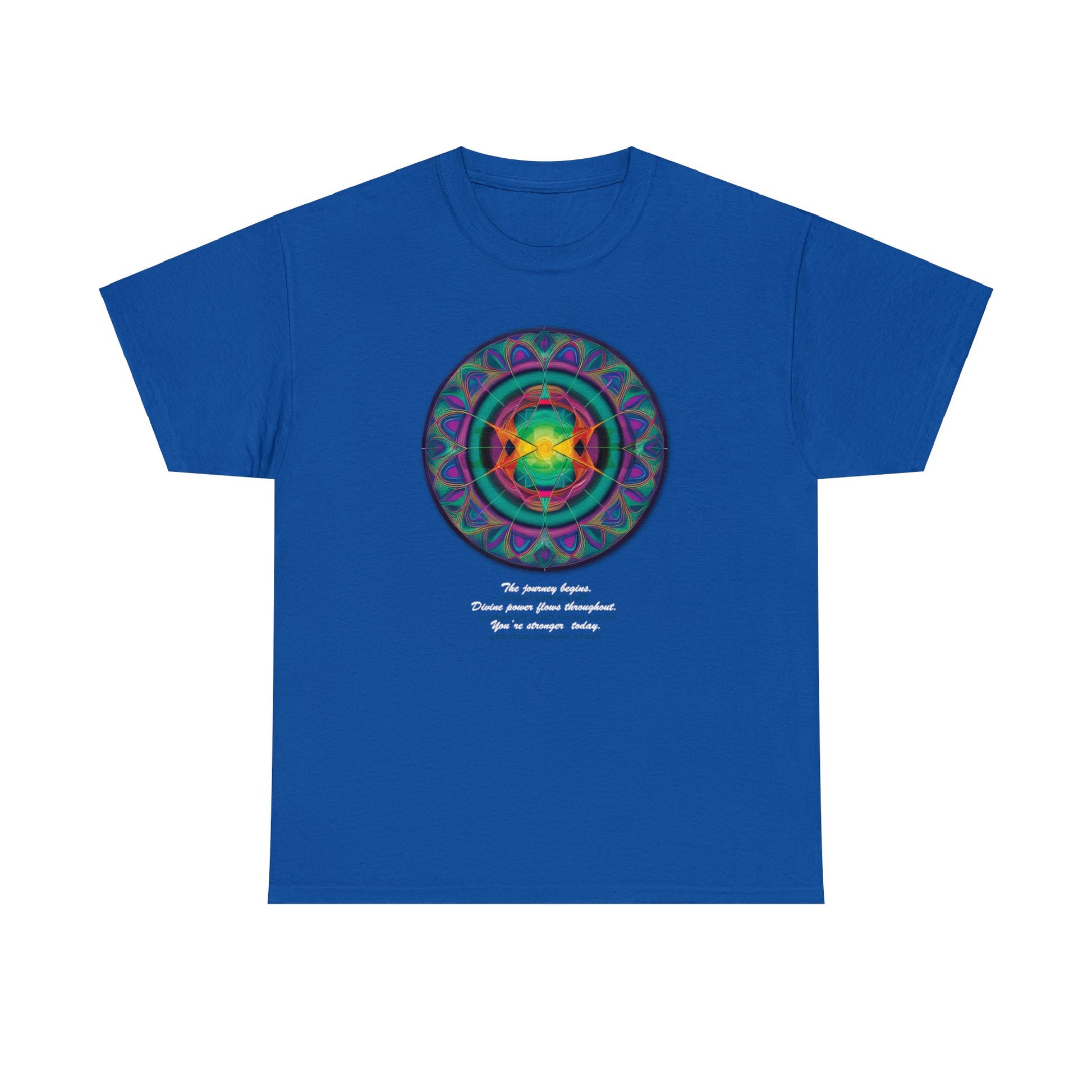 Wellness Shirts - Positive Reflections - 432 Hz Healing Mandala - WaterDragon Apparel