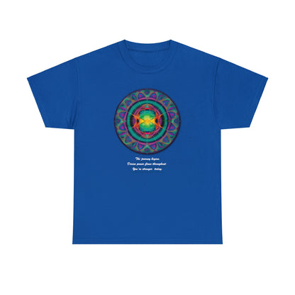 Wellness Shirts - Positive Reflections - 432 Hz Healing Mandala - WaterDragon Apparel