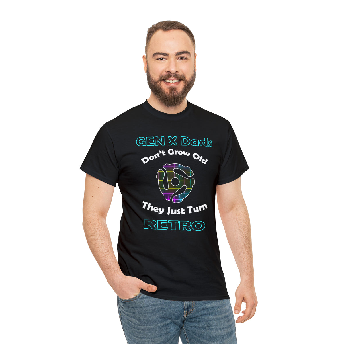  "Gen X Dads Don't Grow Old. They Just Turn Retro"  Gen X T shirts