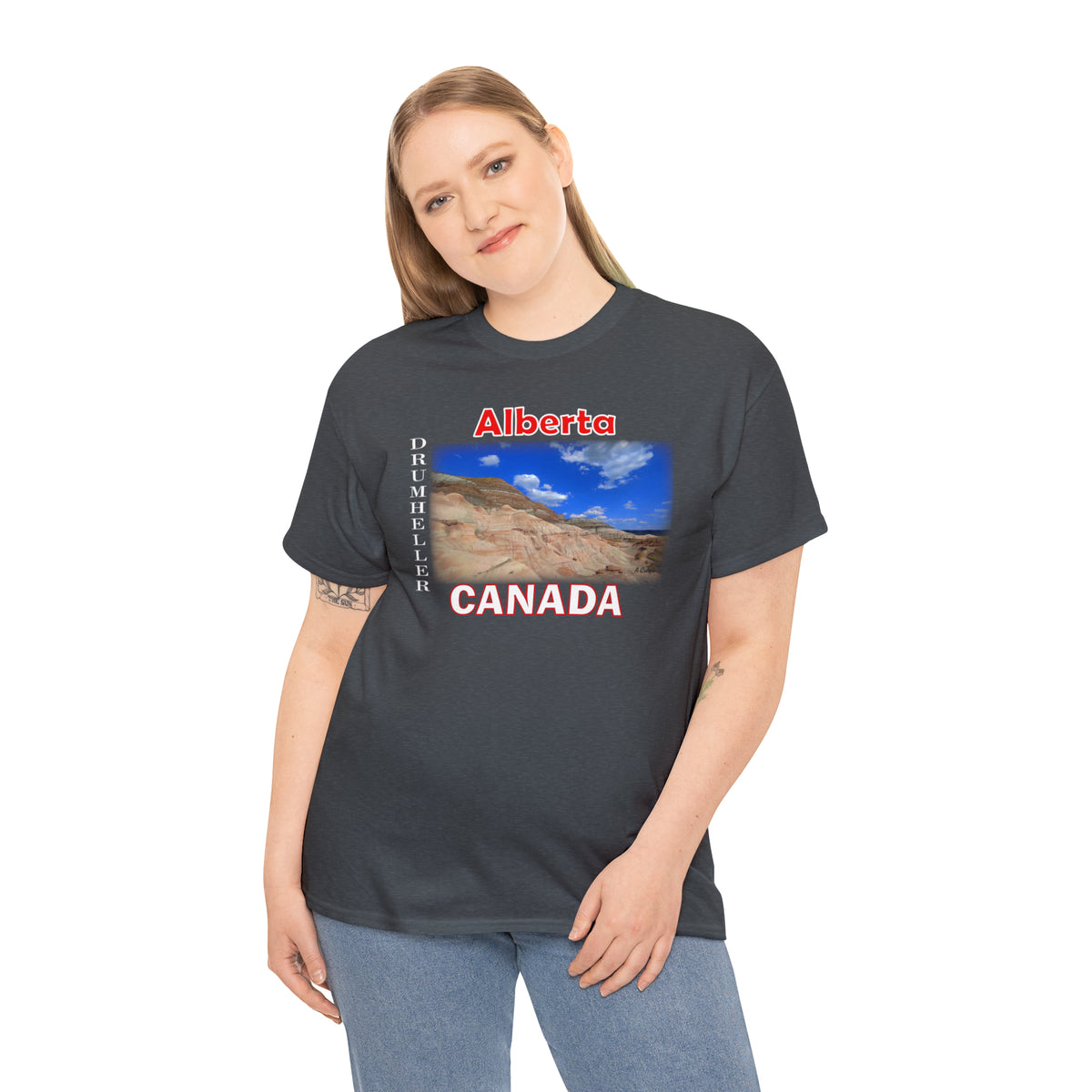 Canada Shirts - Drumheller, Alberta, Canada - WaterDragon Apparel