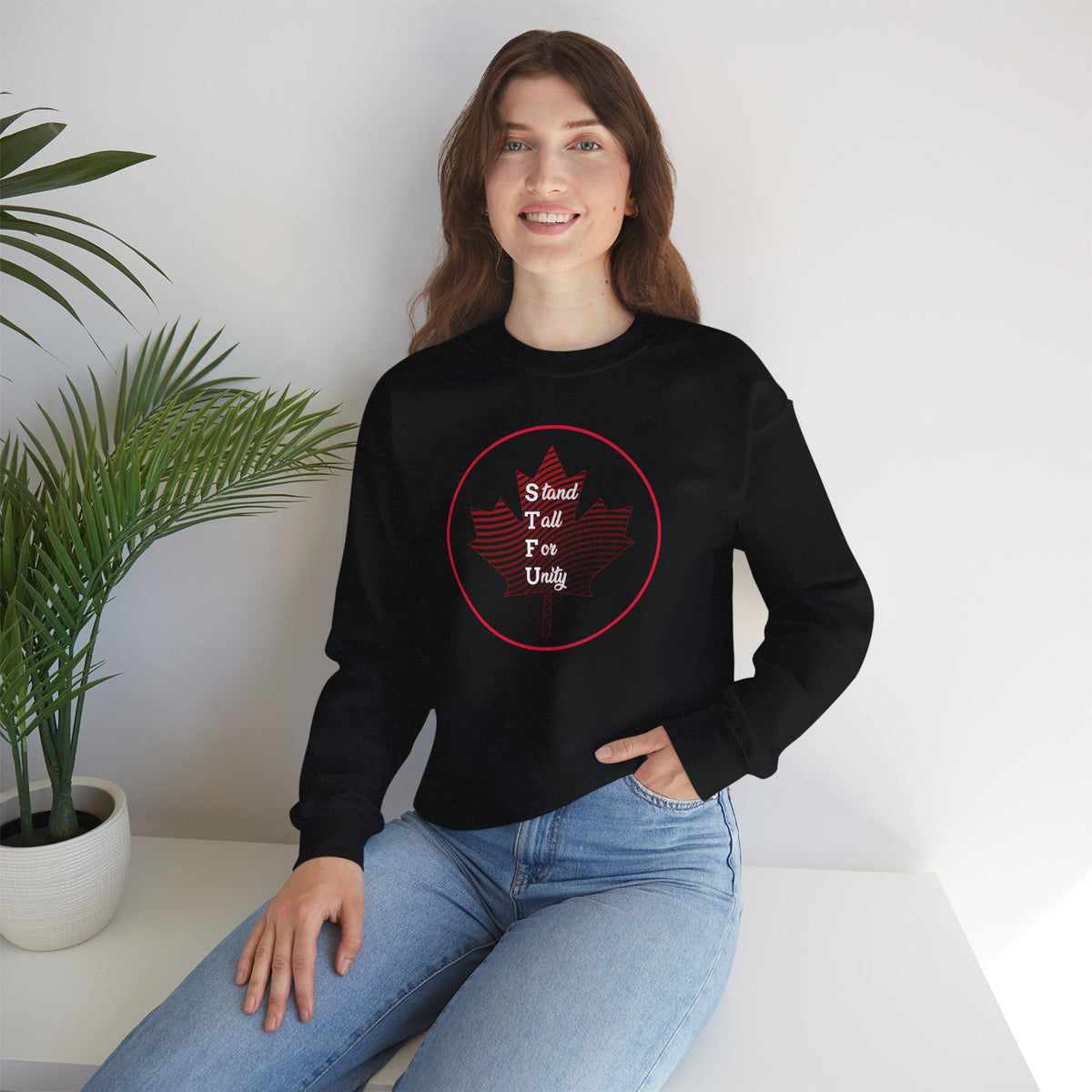 Proud Canada Sweatshirt - Stand Tall for Unity