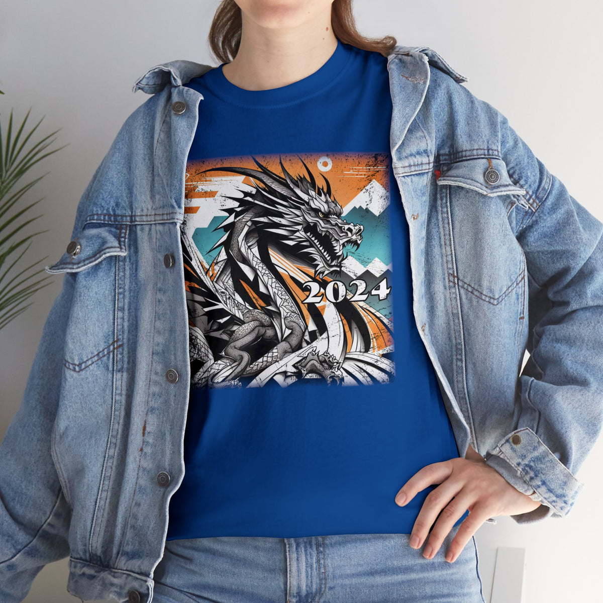 Unleash Your Inner Dragon - Retro Dragon T Shirt - Water Dragon