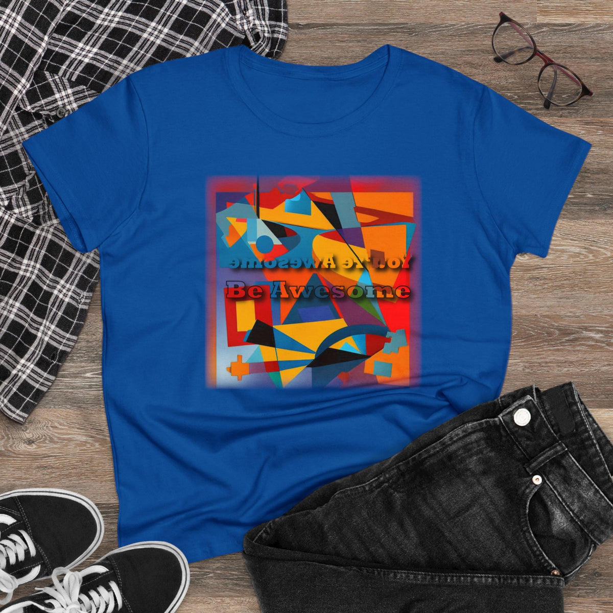 Inspirational T Shirts - Be Awesome 