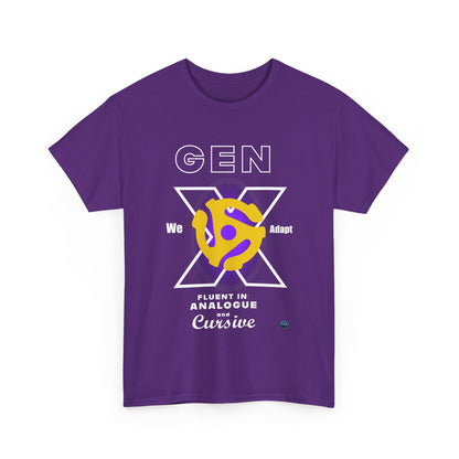 Generation X Apparel Humorous T-shirt Unisex Tee Graphic Shirt - WaterDragon Apparel