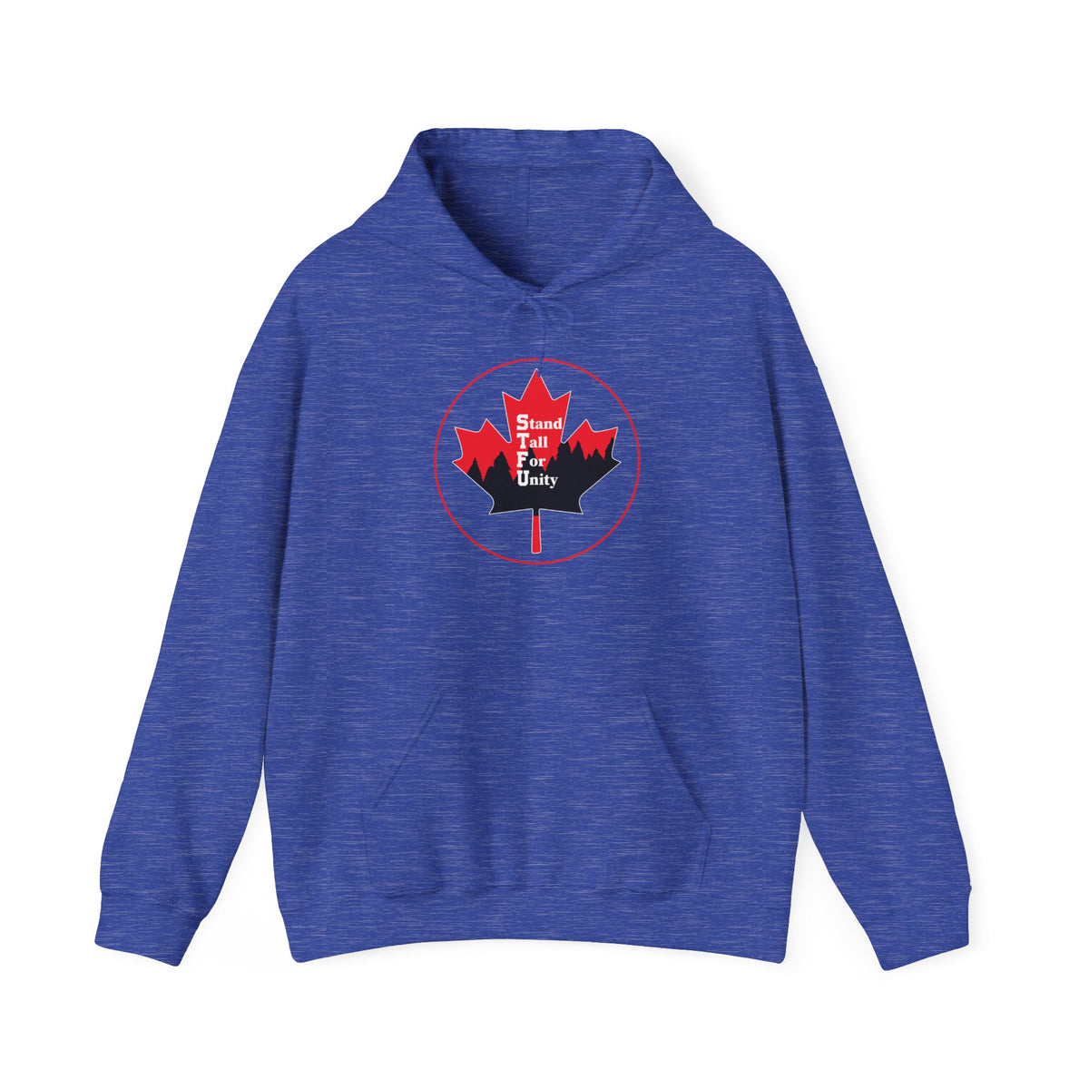 Canada Proud Hoodie Unisex Heavy Blend - Stand Tall for Unity