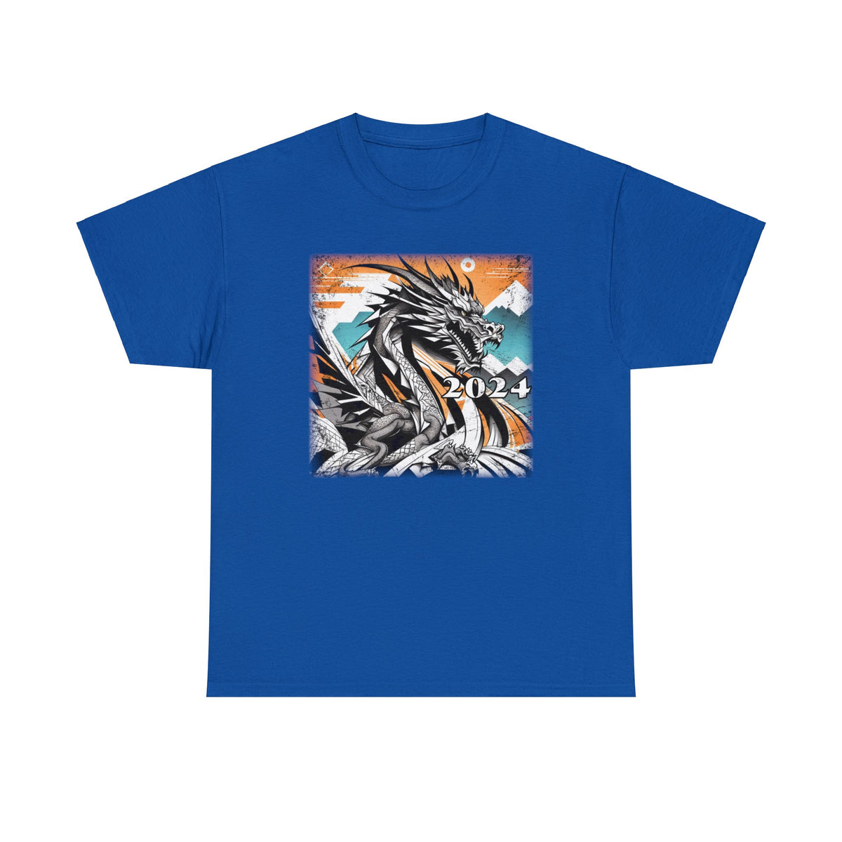 Unleash Your Inner Dragon - Retro Dragon T Shirt - Water Dragon