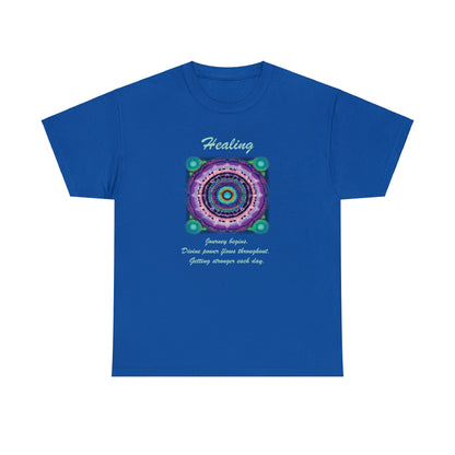 Wellness Shirts - Positive Reflections - 432 Hz Healing Frequency Mandala - WaterDragon Apparel