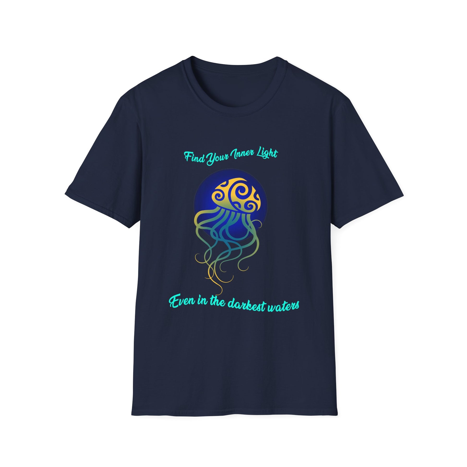 Mental Wellness Quotes - Positive Reflections - Jellyfish - WaterDragon Apparel