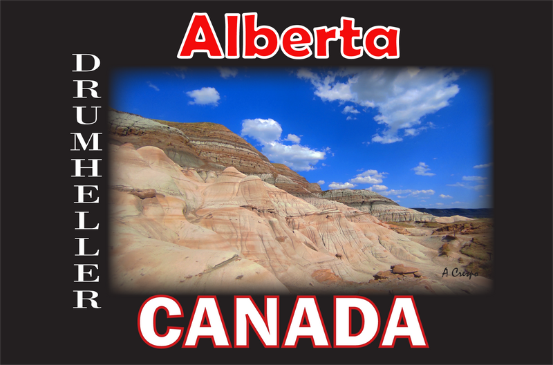 Canada Shirts - Drumheller, Alberta, Canada - WaterDragon Apparel