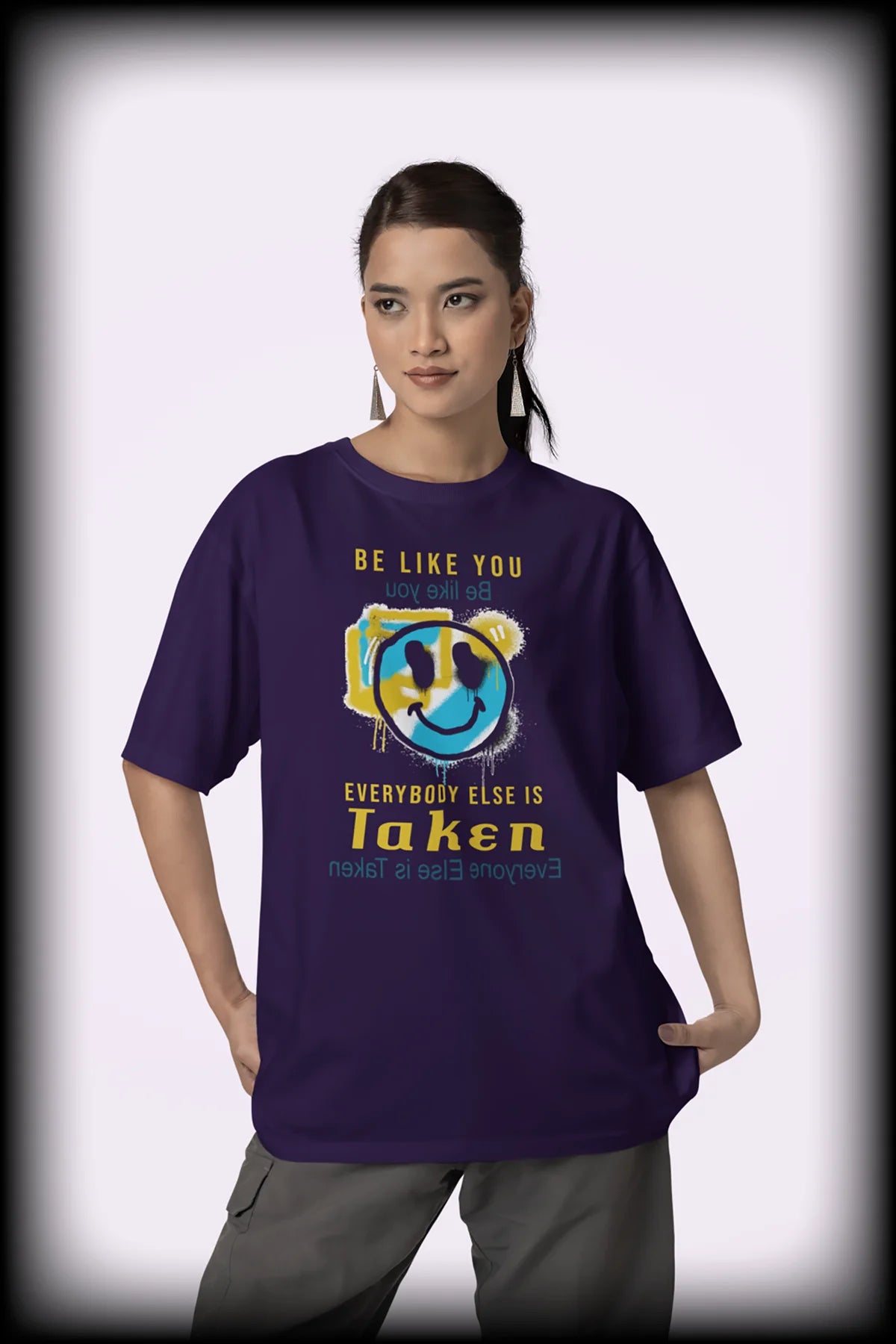 Self-Care Quotes Unisex Crew Style T-shirt - Be Like You. Everybody Else is Taken - WaterDragon Apparel