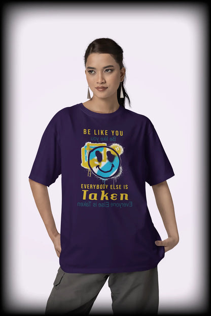 Self-Care Quotes Unisex Crew Style T-shirt - Be Like You. Everybody Else is Taken - WaterDragon Apparel