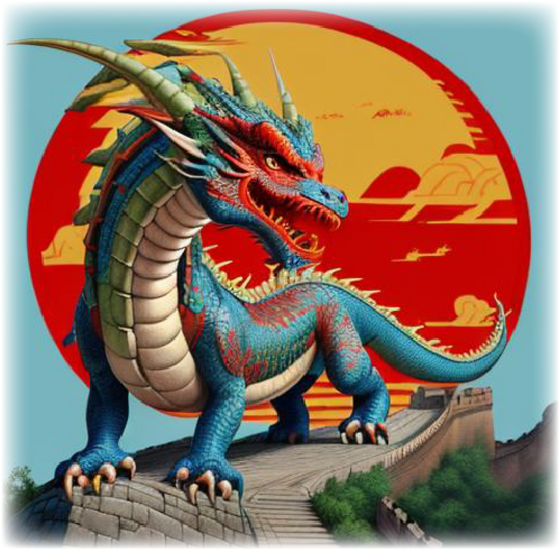 Chinese Style Dragon T Shirt | WaterDragon