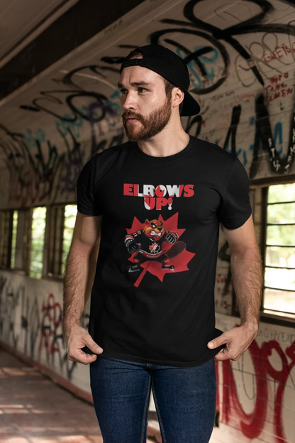 Canada Proud T-shirt - "Elbows Up!" - WaterDragon Apparel