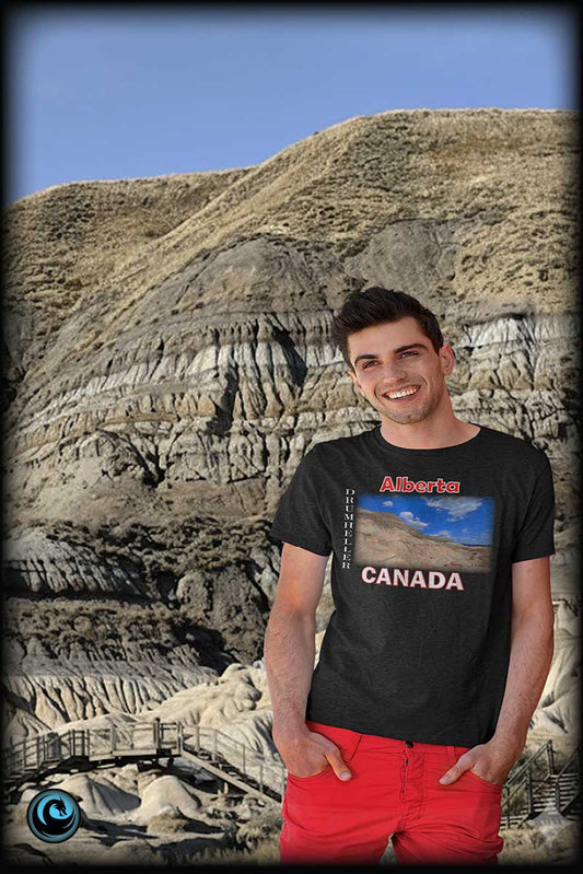 Canada Shirts - Drumheller, Alberta, Canada - WaterDragon Apparel