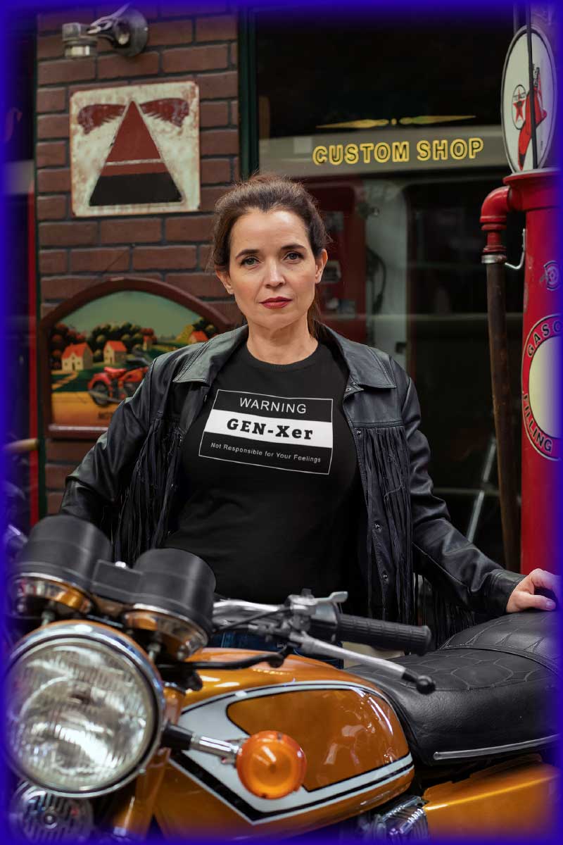 GEN-X T-SHIRT - ADVISORY - Not Responsible for Your Feelings - WaterDragon Apparel