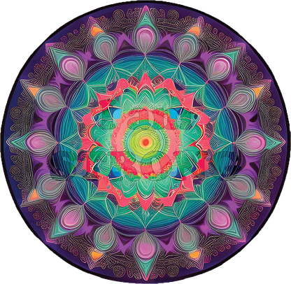 Self Care T Shirt - "I am Strong" Healing Mandala - WaterDragon Apparel