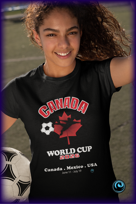 Canada World Cup 2026 Soccer T-Shirt — Canada Tee