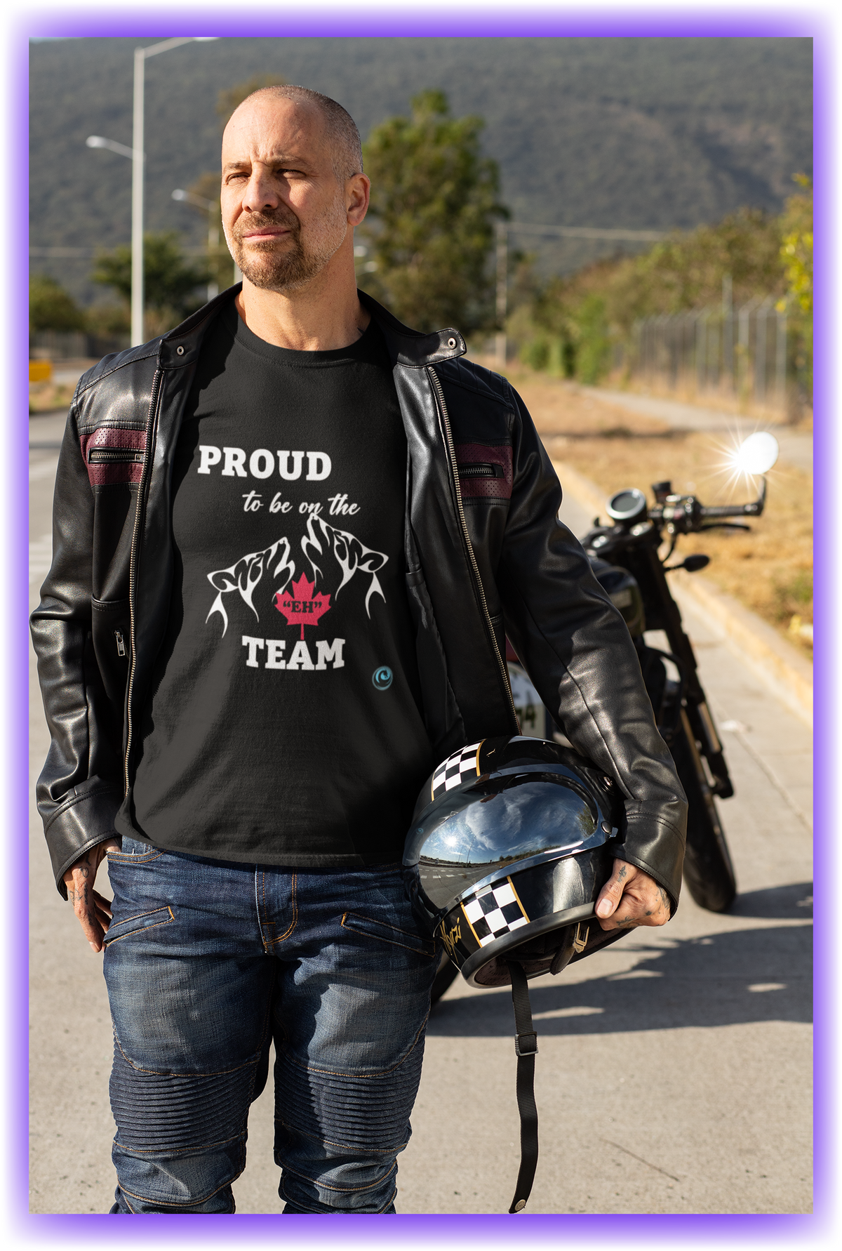 Canadian T-shirt - Proud to Be Part of the Eh Team 