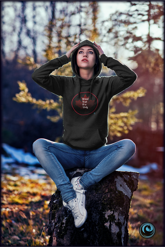 Canada Proud Hoodie Unisex Heavy Blend - Stand Tall for Unity