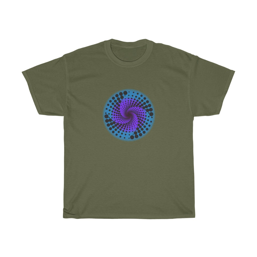 Graphic T Shirts - Abstract Spiral Vortex - WaterDragon Apparel