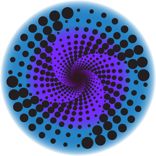 Graphic T Shirts - Abstract Spiral Vortex - WaterDragon Apparel